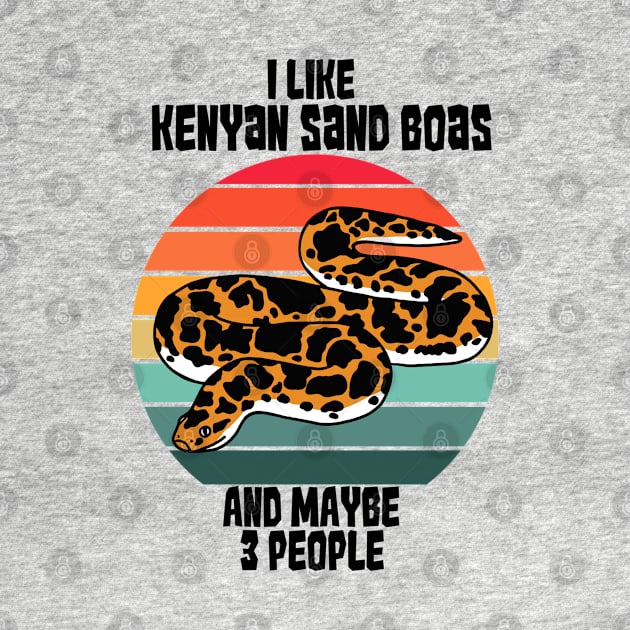 I Like Kenyan Sand Boas...and Maybe 3 people by SNK Kreatures